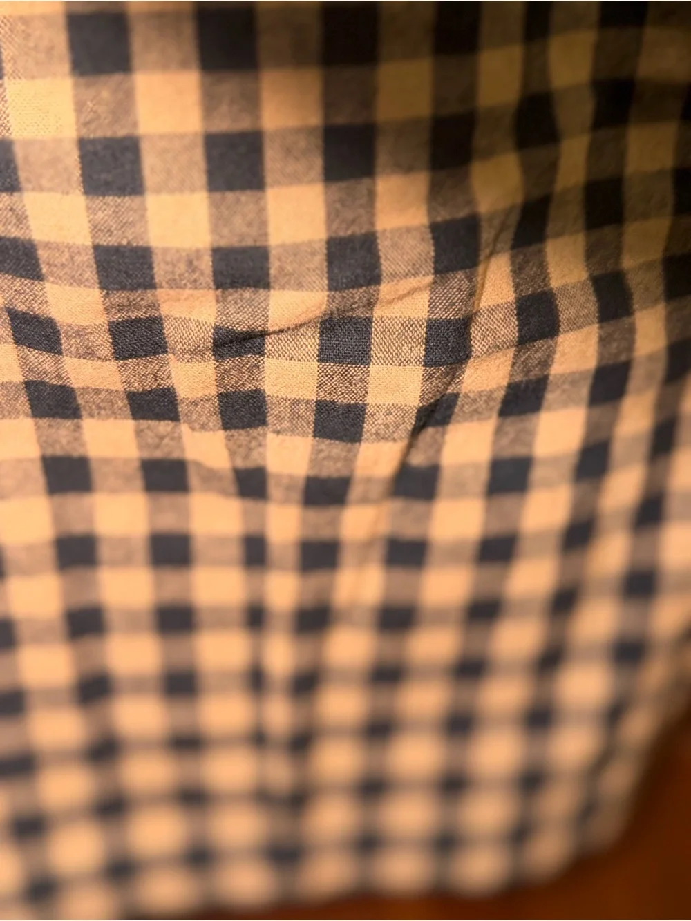 PrettyGarden Women’s Black & Tan Check Relaxed Chinos